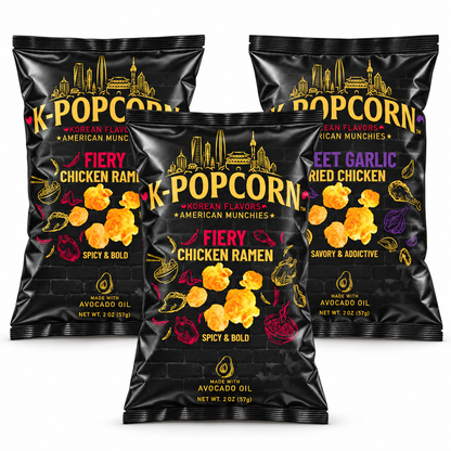 K‑POPCORN™ Best Seller 3-Pack Bundle